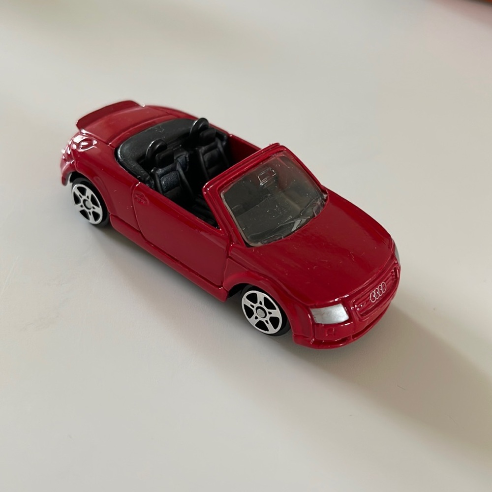 Speed Wheels red Audi Convertible 1:64